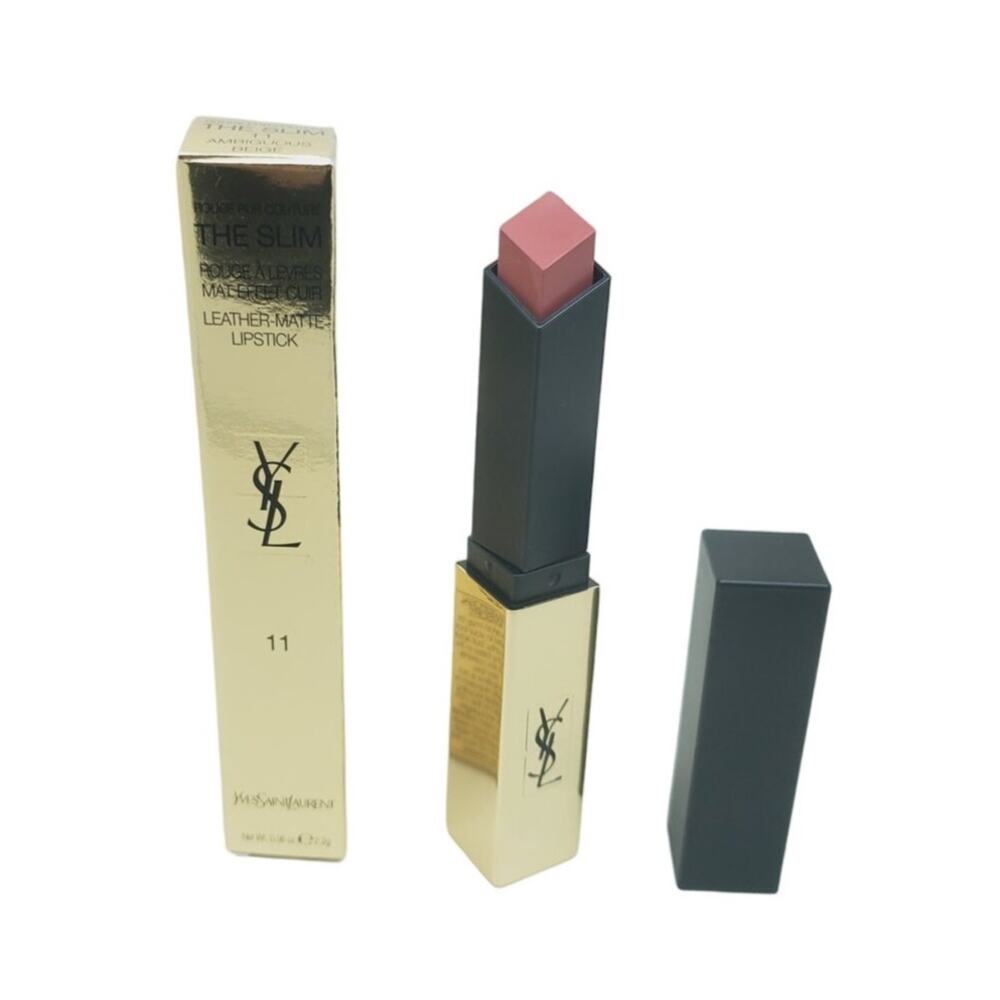 Yves Saint Laurent The Slim Leather-Matte Lipstick 11 Ambiguous Beige